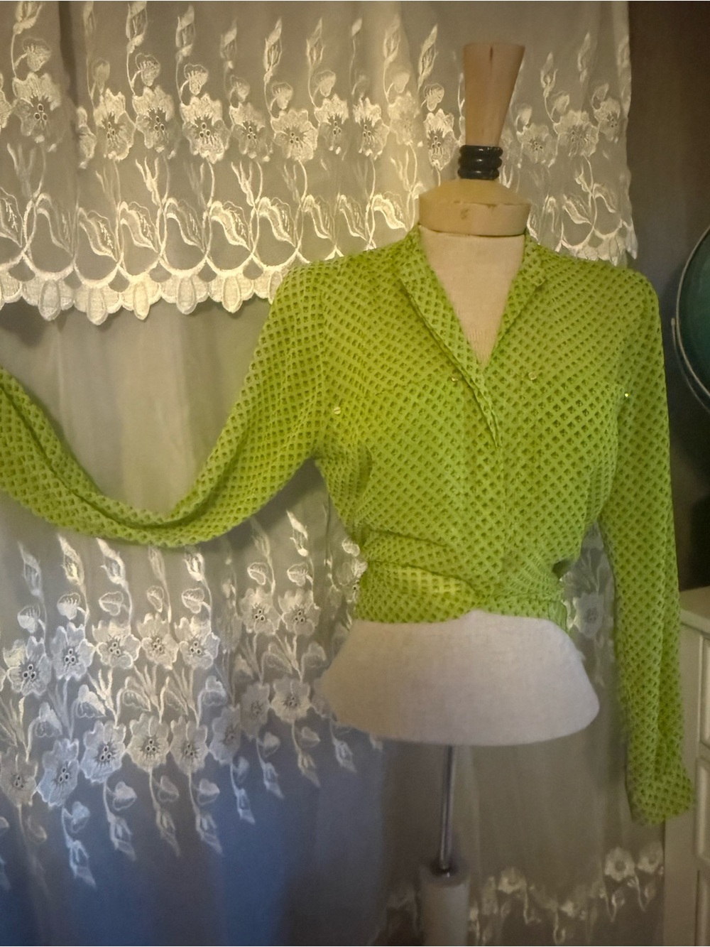 Michael Kors Women’s Lime Green Blouse